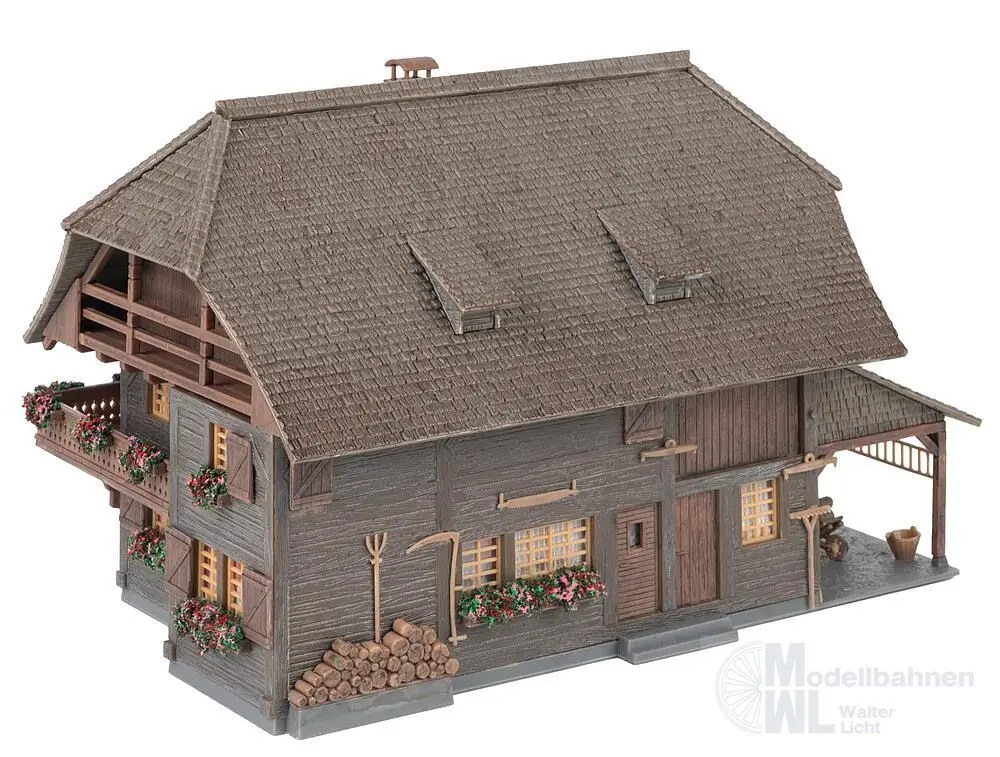 Faller 130012 - Jubiläumsmodell Uhrenmacherhaus mit Figur H0 1:87