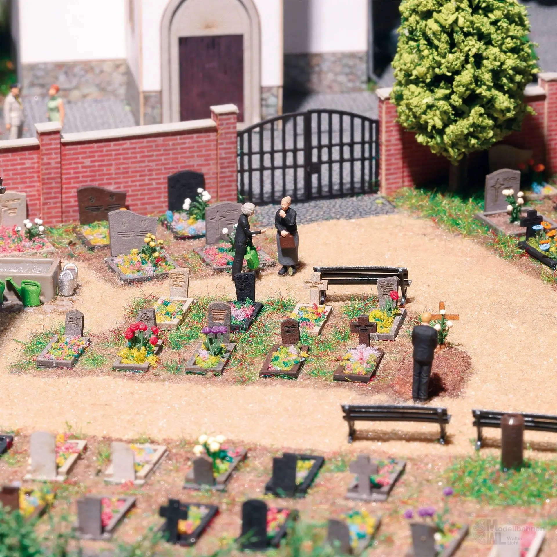 Busch 8922 - Friedhof TT 1:120