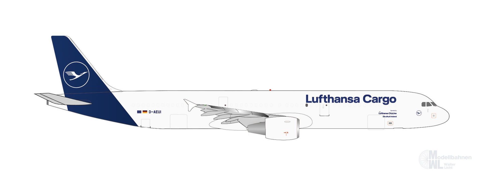 Herpa 536660-001 - Airbus A321P2F Lufthansa Cargo 1:500