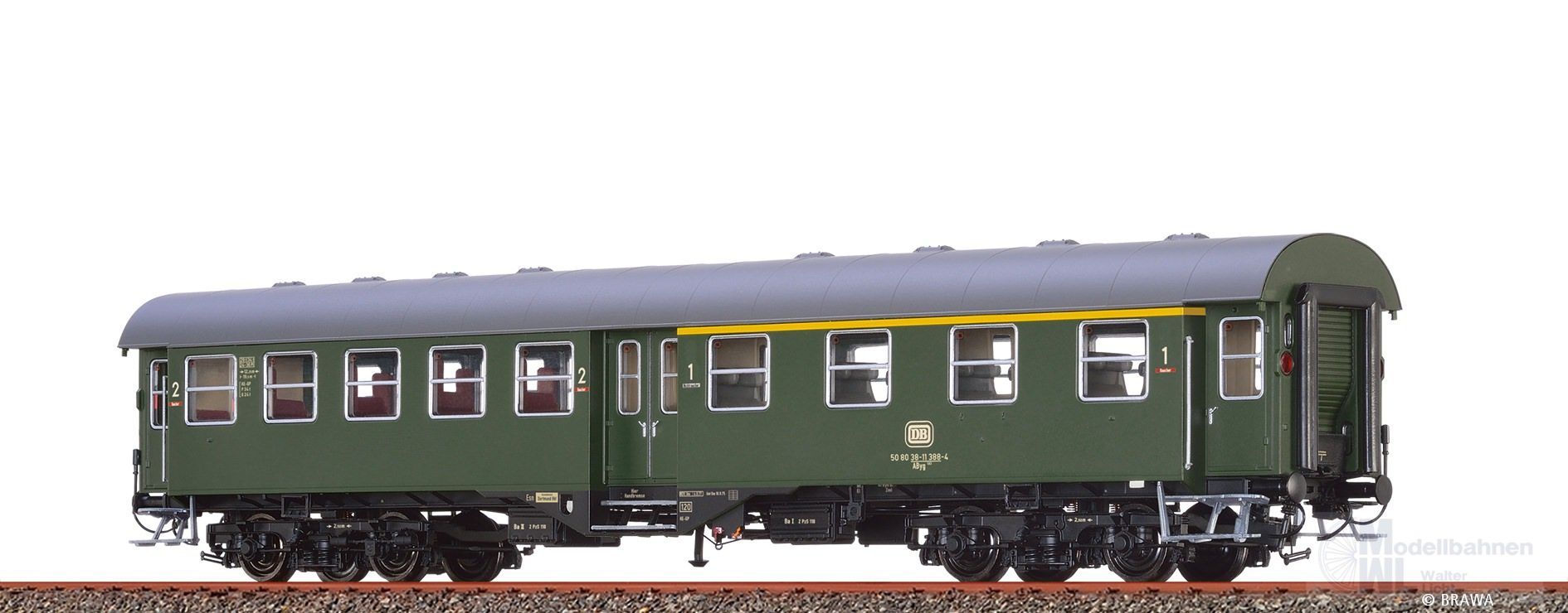 Brawa 46101 - Personenwagen DB Ep.IV AByg 503 50 80 38-11 388-4 Esn H0/GL Brawa 46101 - Personenwagen DB Ep.IV AByg 503 50 80 38-11 388-4 Esn H0/GL