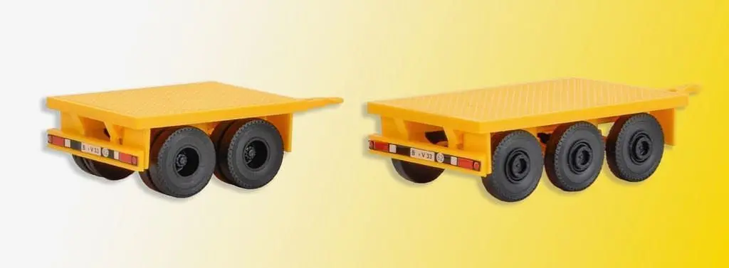 Kibri 13050 - Gewichtanhänger-Set für Mobilkräne H0