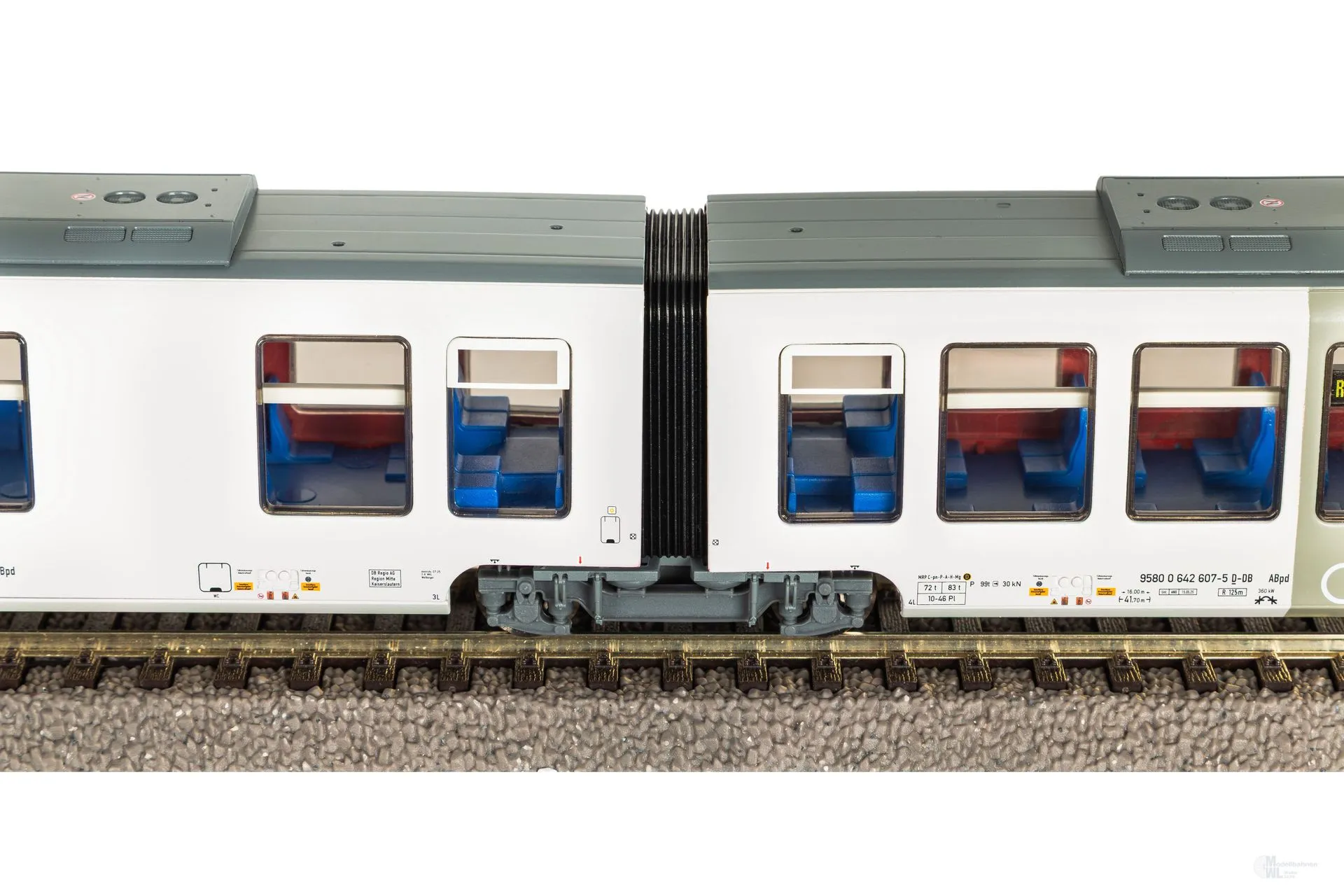 Piko 52077 - Dieseltriebwagen Desiro DB Ep.VI Saarlandbahn H0/GL
