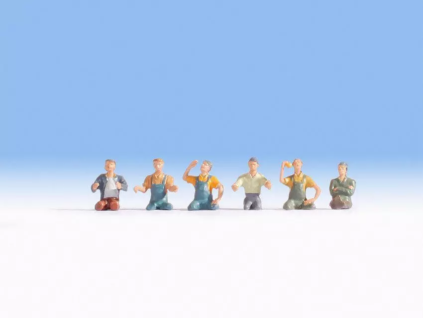 Noch 15244 - LKW-Fahrer und Beifahrer (ohne Beine) H0 1:87