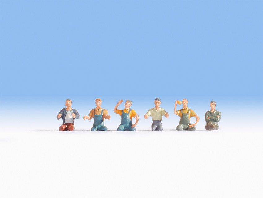 Noch 15244 - LKW-Fahrer und Beifahrer (ohne Beine) H0 1:87