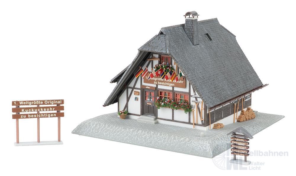 Faller 130011 - Jubiläumsmodell 1. Weltgrößte Kuckucksuhr mit Figur H0 1:87