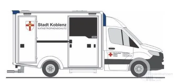 Rietze 76085 - WAS Design-RTW ´18 Katastrophenschutz Koblenz H0 1:87