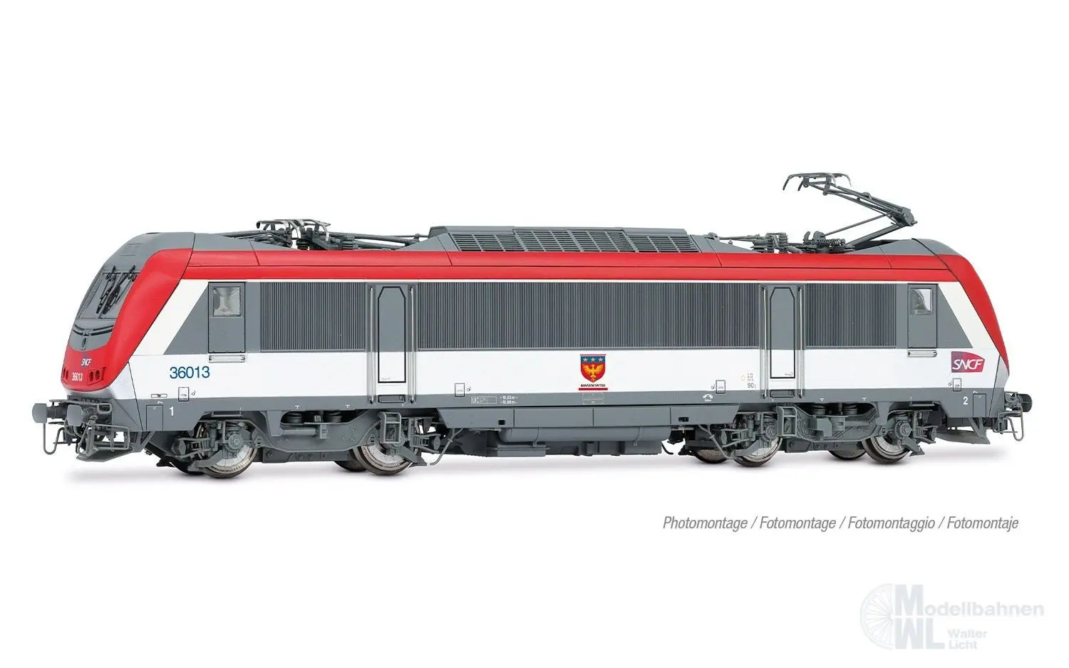 Jouef 2479 - E-Lok BB 36013 SNCF Ep.VI Bonnencontre H0/GL