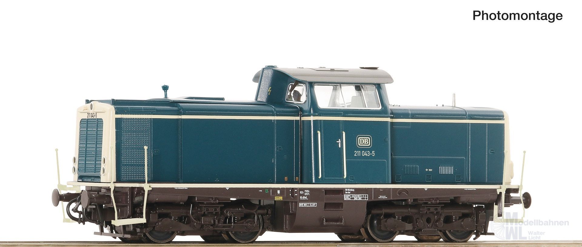 Roco 7320098 - Diesellok BR 211 043-5 DB Ep.IV H0/WS Sound
