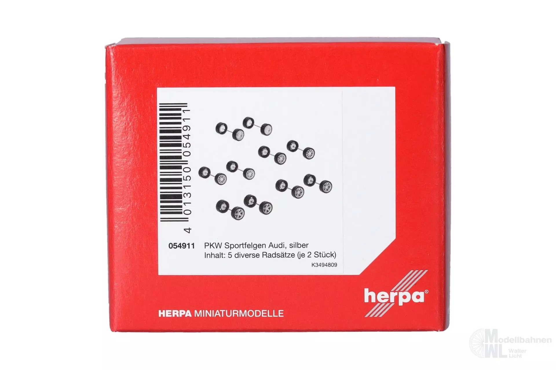 Herpa 054911 - Zubehör PKW Sportfelgen Audi H0 1:87