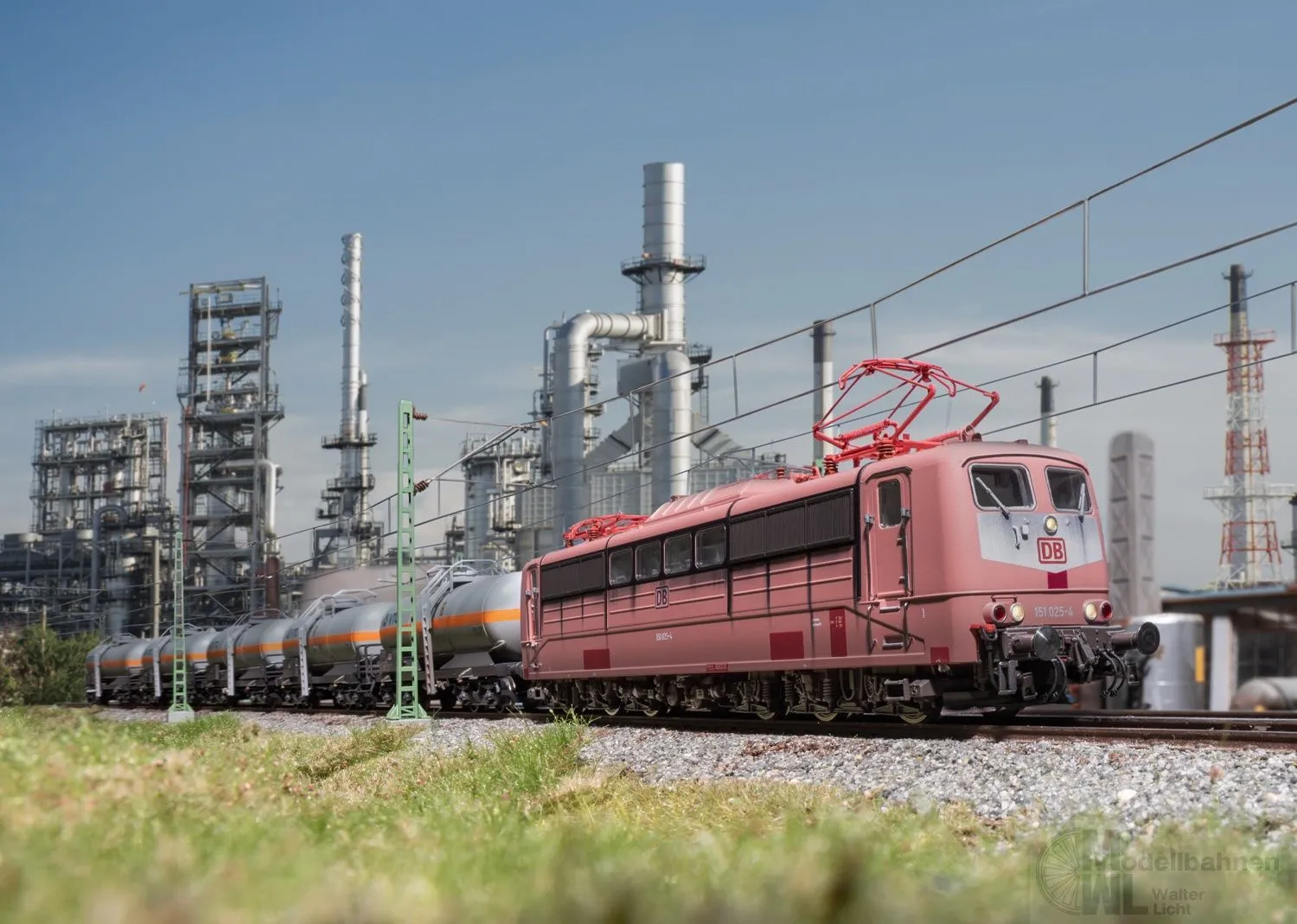 Märklin 39136 - MHI E-Lok BR 151 DB Ep.V gealtert H0/WS Sound