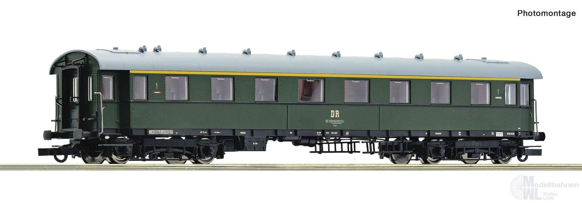 Roco 6200201 - Personenwagen DR Ep.IV 1.Kl. Bauart 28 Age H0/GL