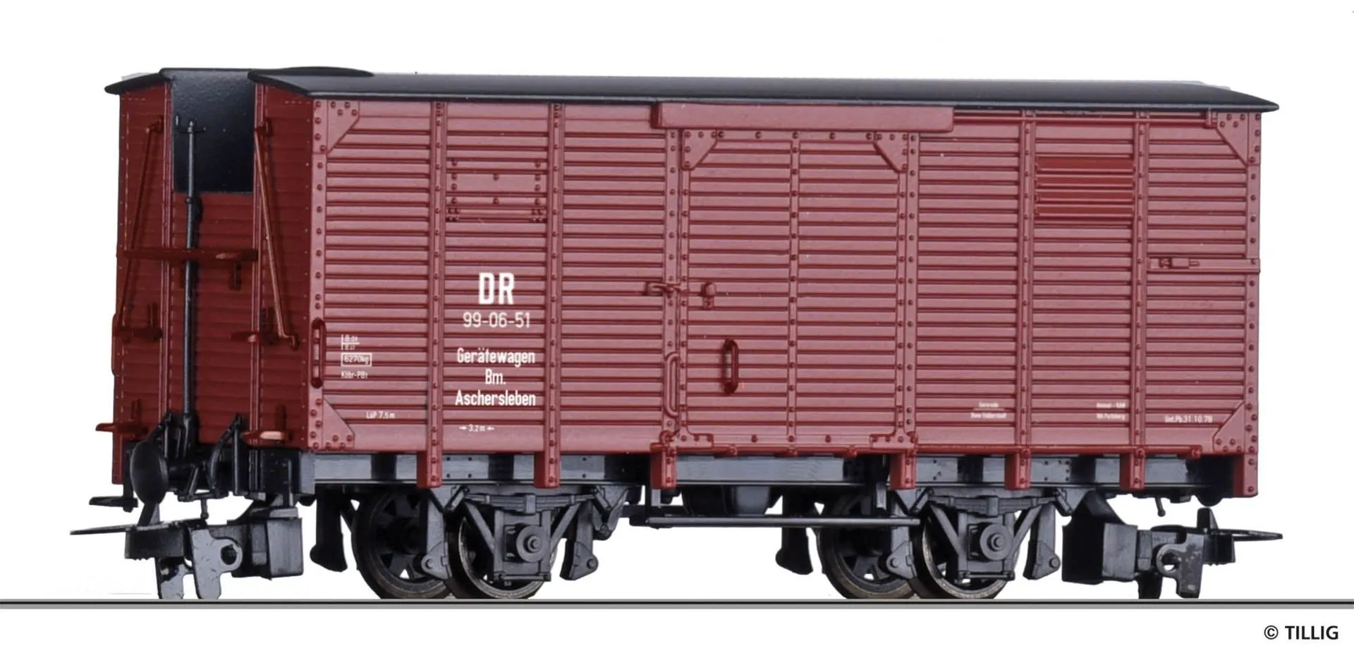 Tillig 15946 - Gerätewagen DR Ep.IV H0m