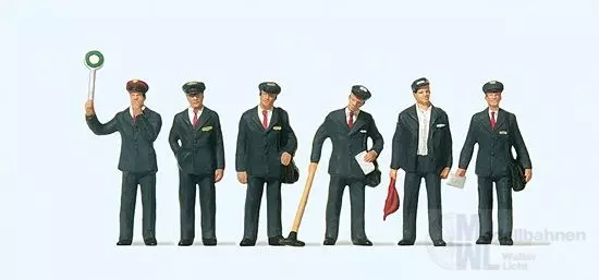 Preiser 10238 - Italienisches Bahnpersonal H0 1:87