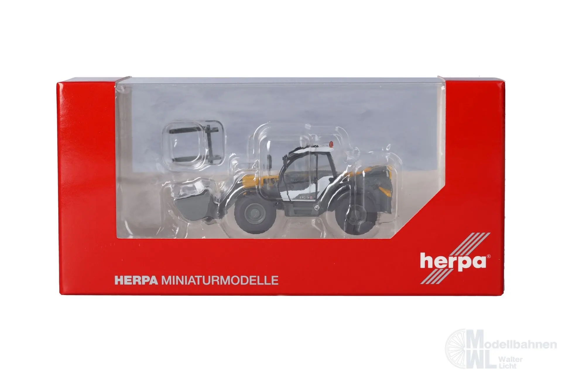 Herpa 318877 - Teleskoplader T60-9S Liebherr H0 1:87