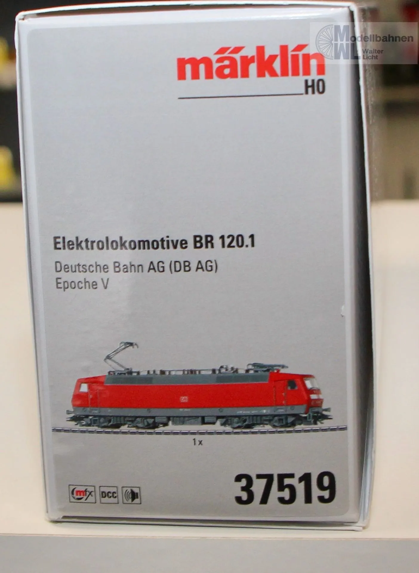 Märklin 37519 - MÄRKLIN - E-Lok BR 120.1 DB AG Ep.V H0/WS Sound mfx