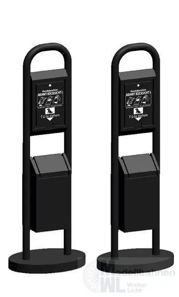 Rietze 70288 - Hundetoilette 2 Stück H0 1:87