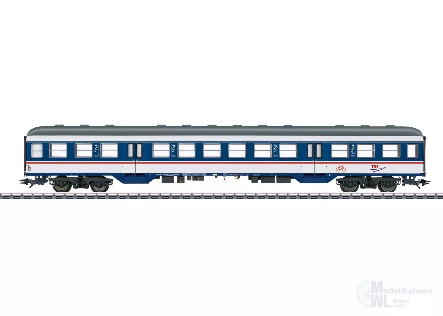 Märklin 43827 - Personenwagen TRI Ep.VI 2.Kl.H0/WS