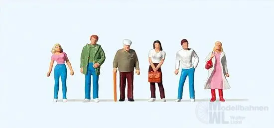 Preiser 74000 - Passanten 1:100