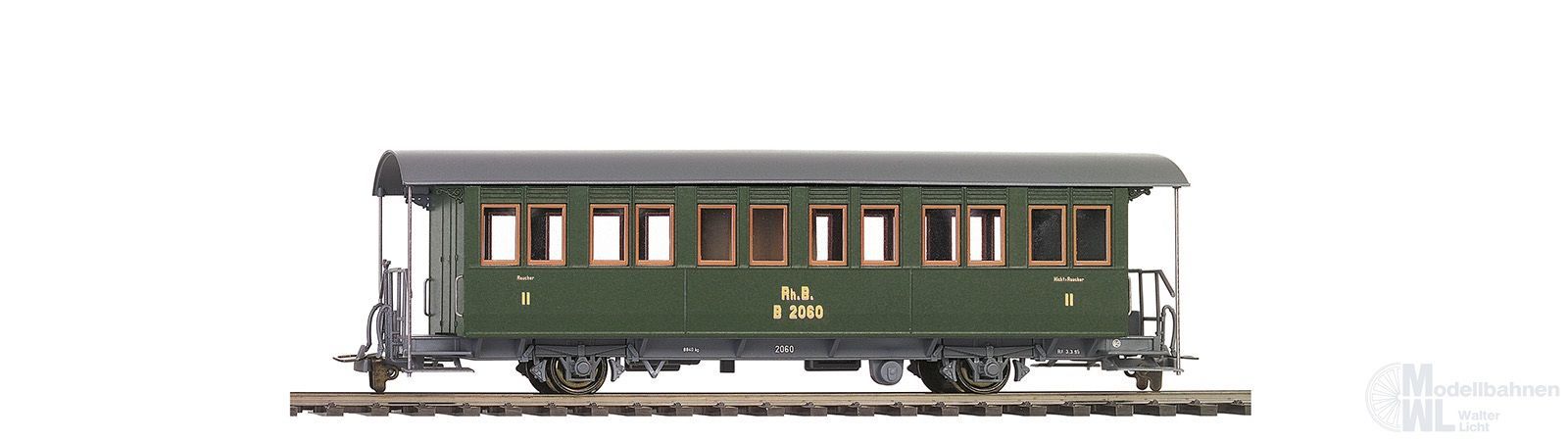 Bemo 3230140 - Historischer Dampfzugwagen RhB Ep.IV/V B 2060 H0m