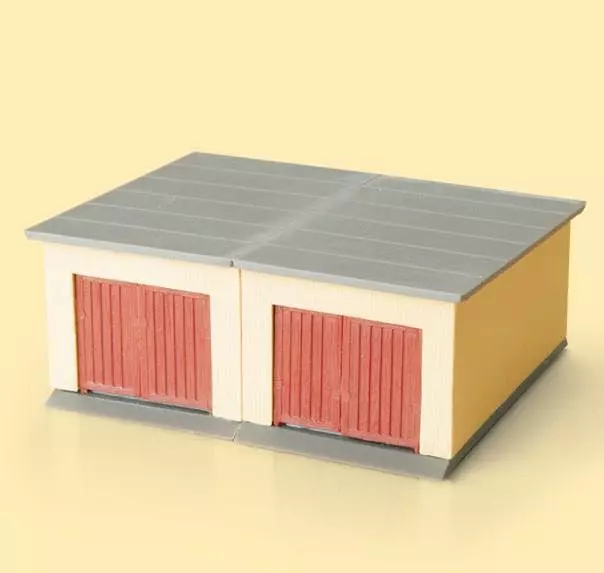 Auhagen 12341 - 2 Garagen H0 1:87 / TT 1:120