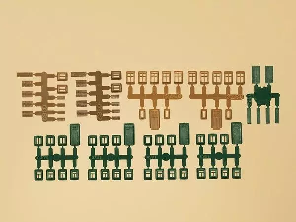 Auhagen 48653 - Fenster und Türen für Wohngebäude N 1:160