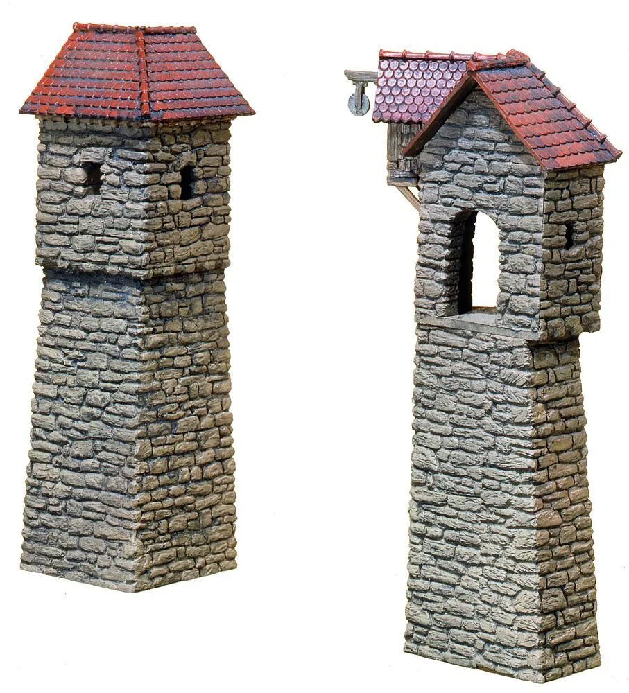 Faller 232200 - Altstadtmauer-Set Stadtturm N 1:160