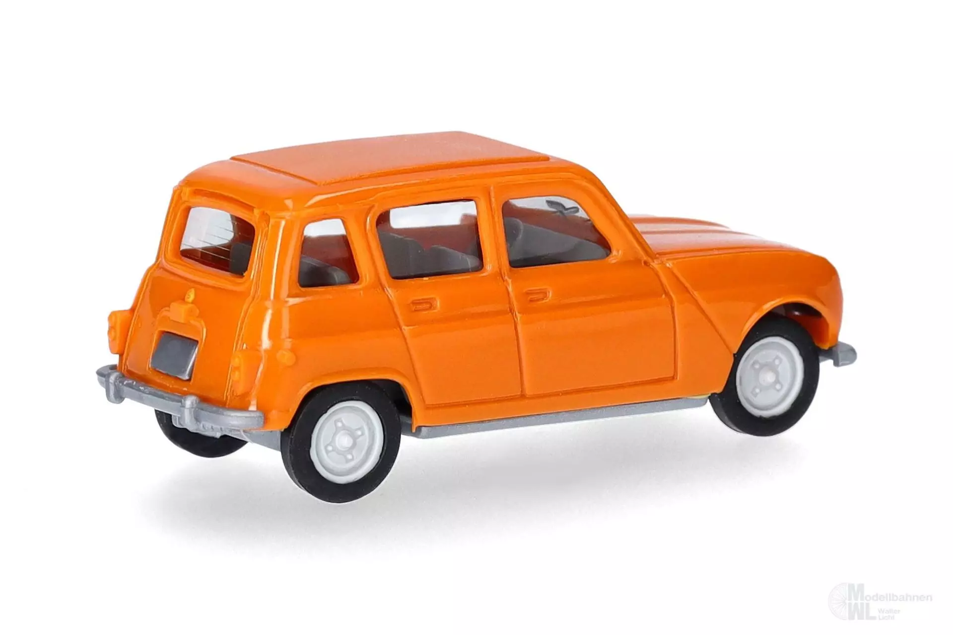 Herpa 020190-010 - Renault R4 orange andalou H0 1:87