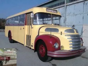 Liliput 235782 - Transportwagen SLB Ep.V mit Omnibus H0/GL