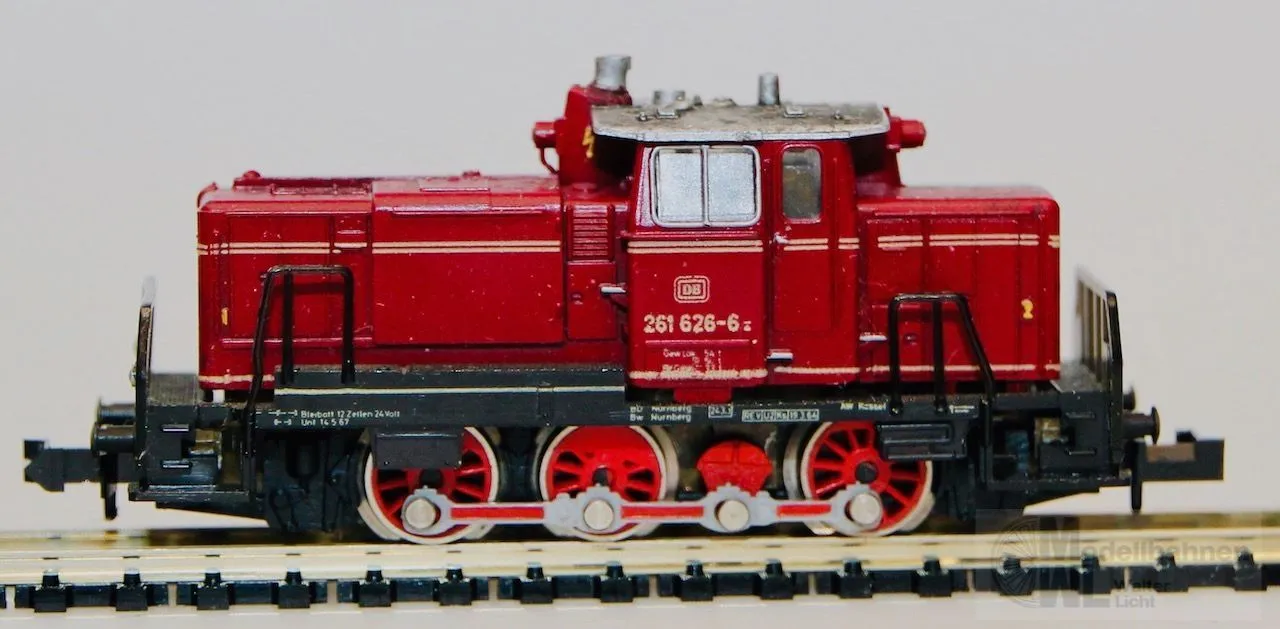 Trix 12024 - MINITRIX - Diesellok BR 261 626-6 DB Ep.IV N 1:160