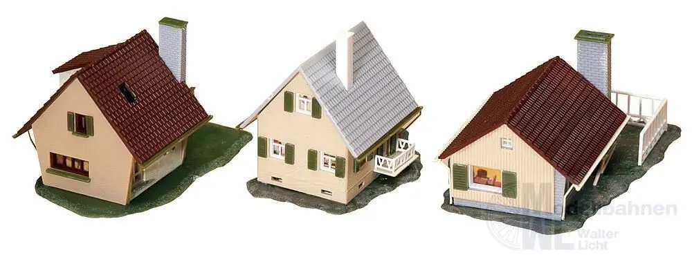 Faller 232221 - Drei Einfamilien-Häuschen N 1:160
