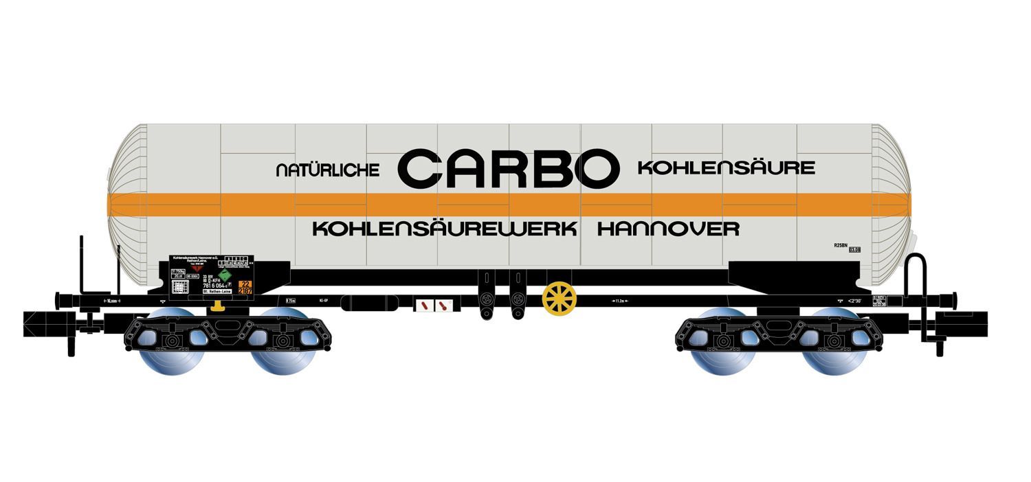 Arnold 6598 - Gaskesselwagen D-KFH Ep.V/VI Carbo N 1:160
