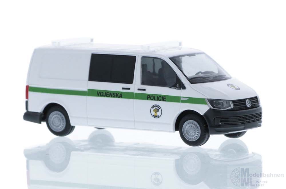 53707LhtJVKSXwwLlr Rietze 53707 - Volkswagen T6 Vojenska Policie (CZ) H0 1:87
