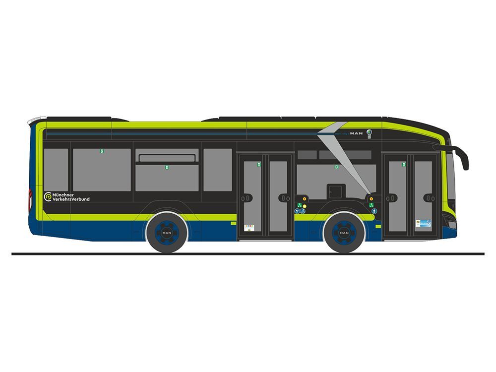Rietze 74610 - MAN Lion's City 10 E RVO - MVV H0 1:87