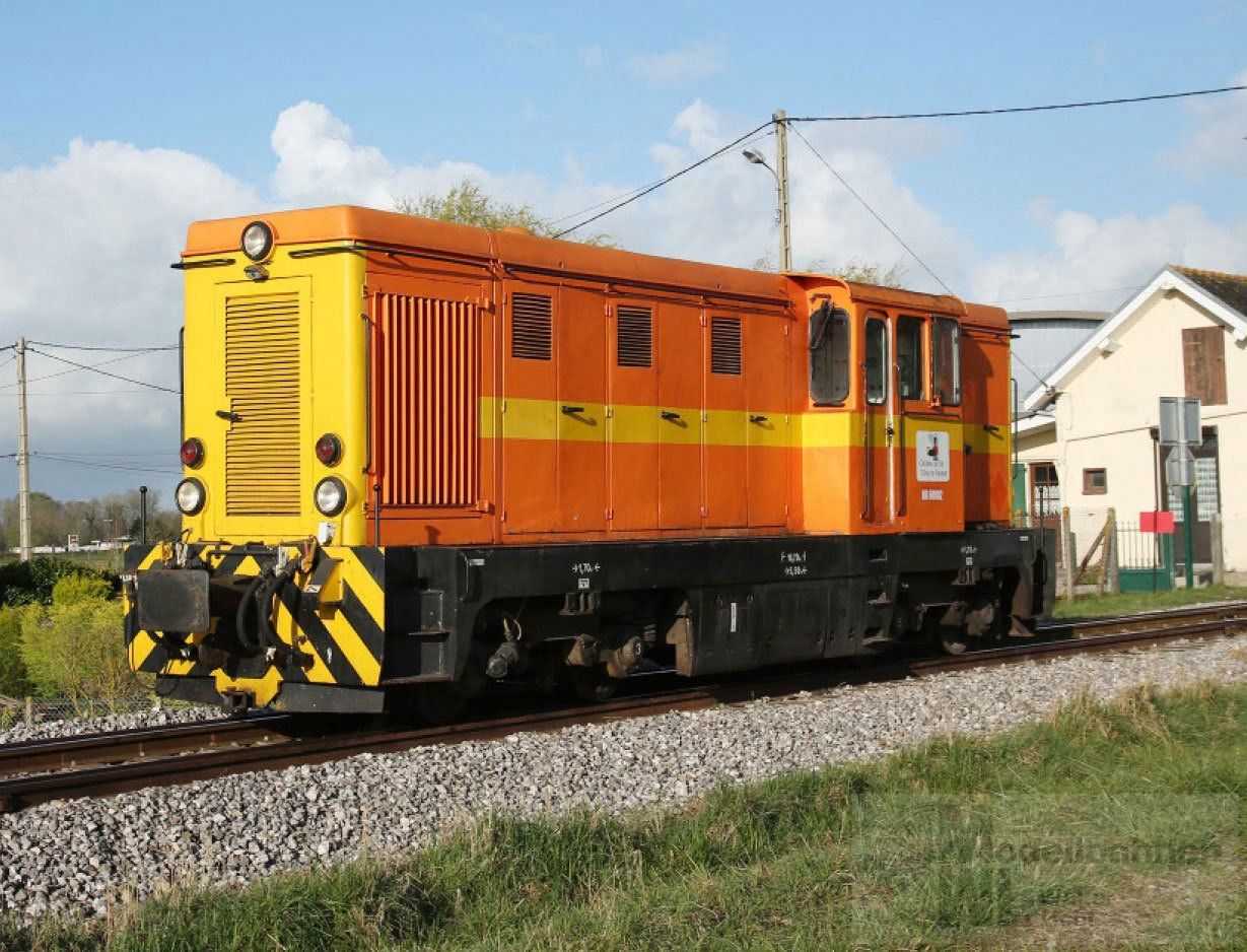 Bemo 1220922 - Diesellok L45H Ch.d.Fer Baie de Somme BB 60002 orange H0m