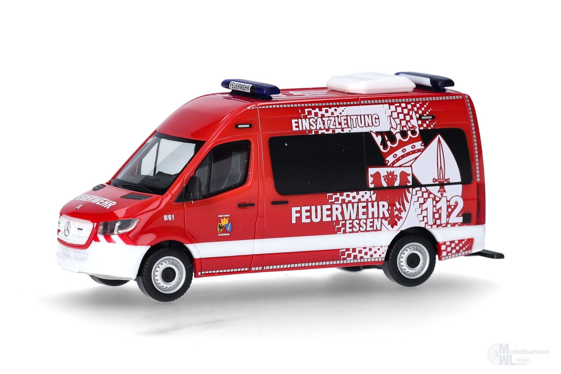 Herpa 098243 - Mercedess-Benz Sprinter  18 HD FW Essen H0 1:87