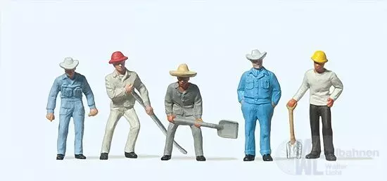 Preiser 14017 - Gleisbauarbeiter H0 1:87