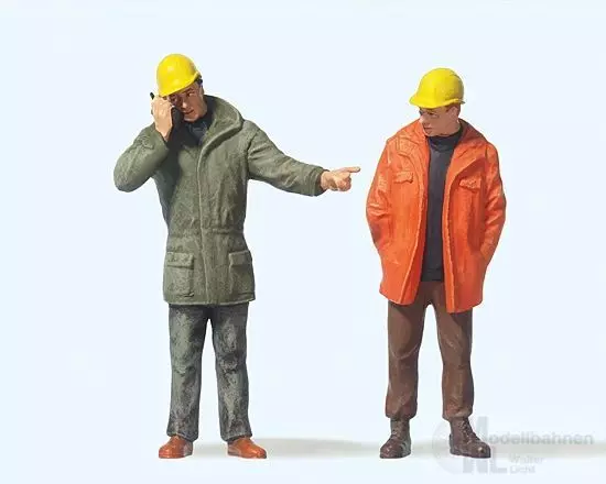 Preiser 45087 - Industriearbeiter. Stehend Spur G