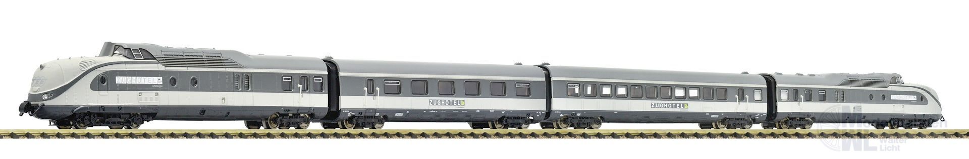 Fleischmann 7760009 - Dieseltriebzug BR 601 Railadventure Ep.VI Zughotel N 1:160
