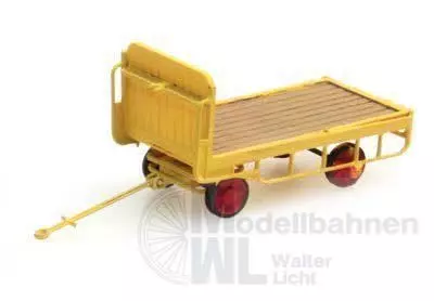 ARTITEC b.v. 316.14-YW - Anhänger Bahnsteigkarre gelb N 1:160
