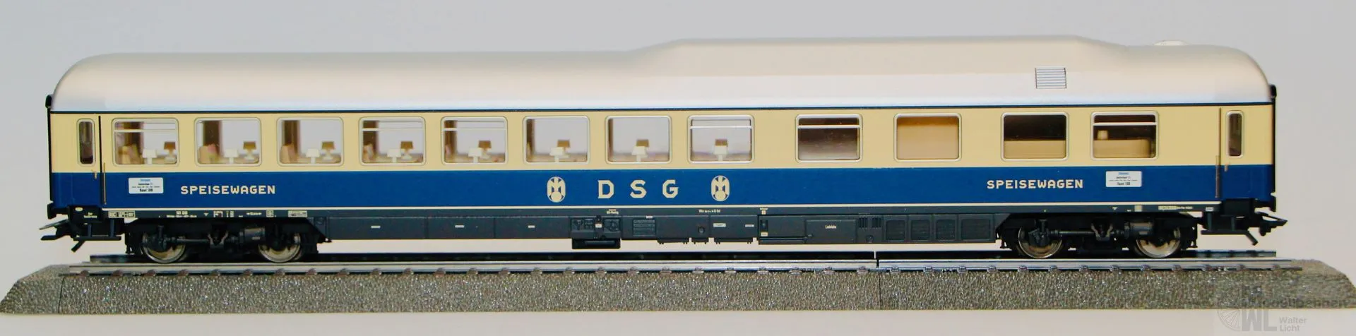 Märklin 43870 - MÄRKLIN - Speisewagen DB Ep.III Rheingold WR4um H0/WS