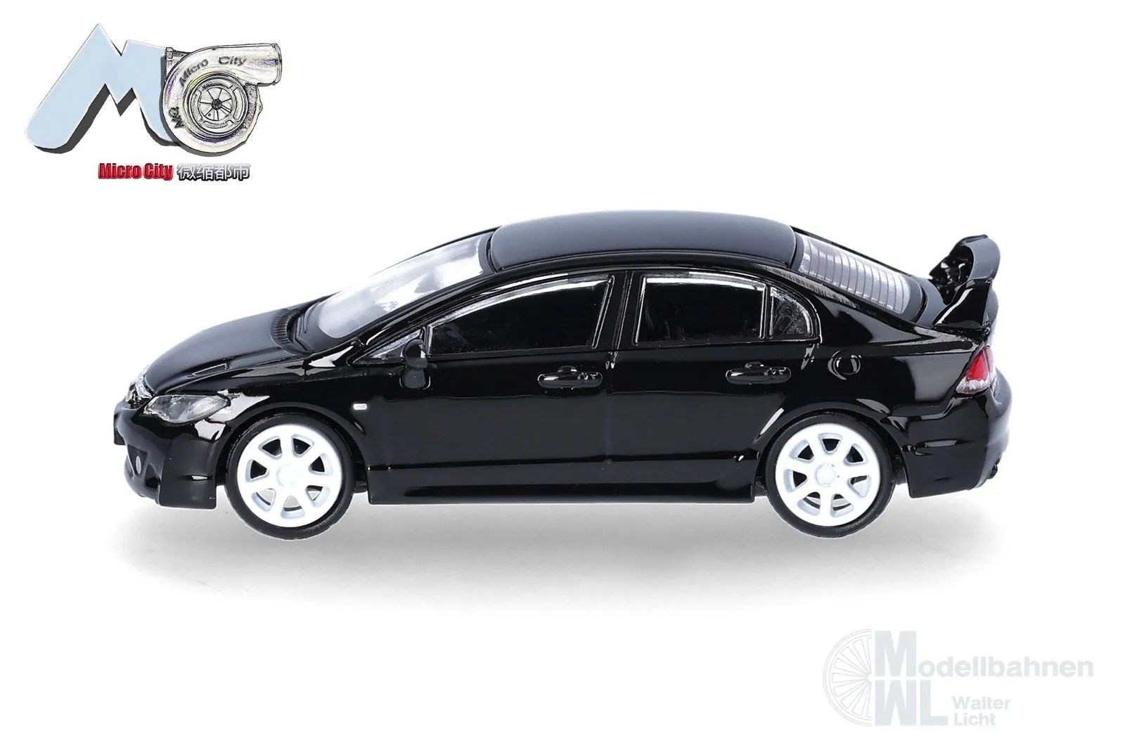 Herpa 87MC000100 - Honda Civic FD2 schwarz H0 1:87