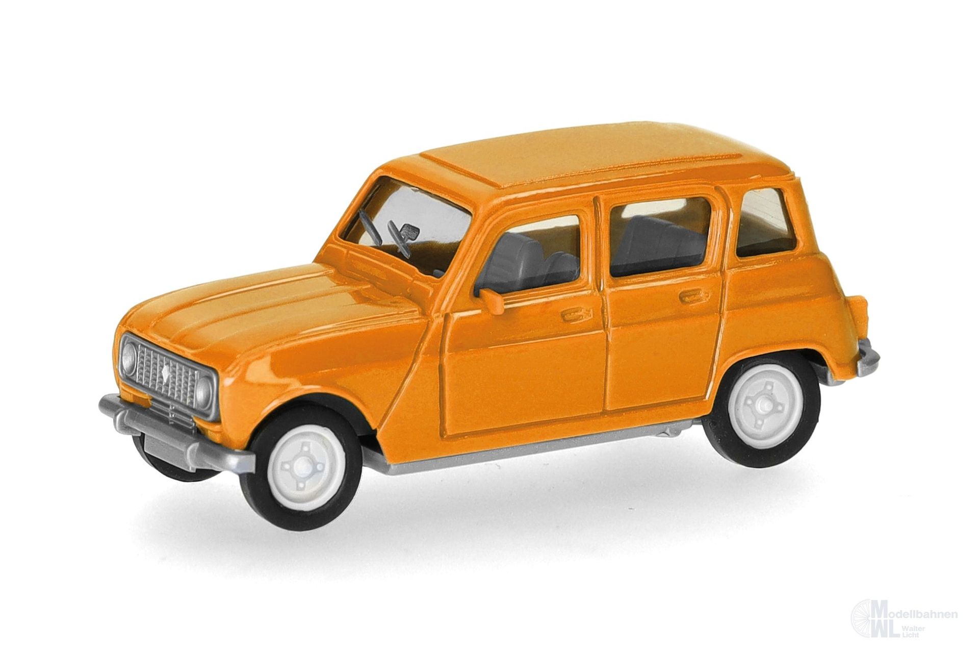 Herpa 020190-010 - Renault R4 orange andalou H0 1:87