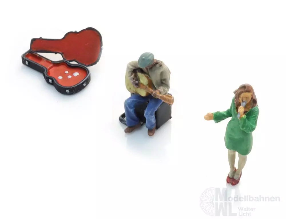 ARTITEC b.v. 5870123 - Straßenmusikanten (2) Fertigmodell H0 1:87