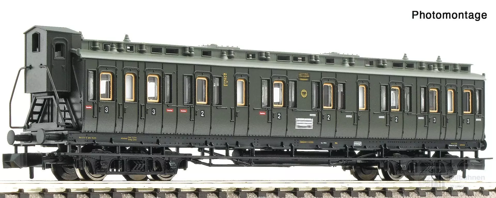 Fleischmann 6260100 - Abteilwagen DRG Ep.II 2/3.Kl. N 1:160
