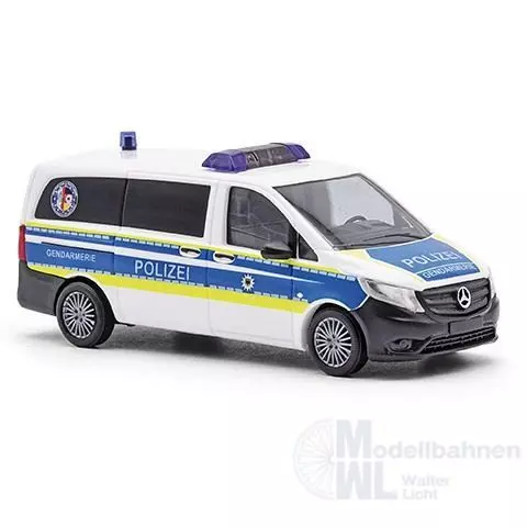 Busch 51159 - Mercedes-Benz Vito Bundespolizei H0 1:87