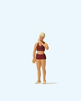 Preiser 28163 - Frau mit Eis H0 1:87