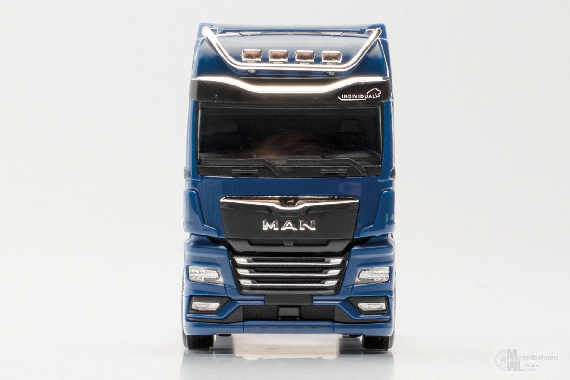 Herpa 54270 - Zub. Sonnenblende und Lampenbügel MAN TGX Individual Bügel chrom H0 1:87