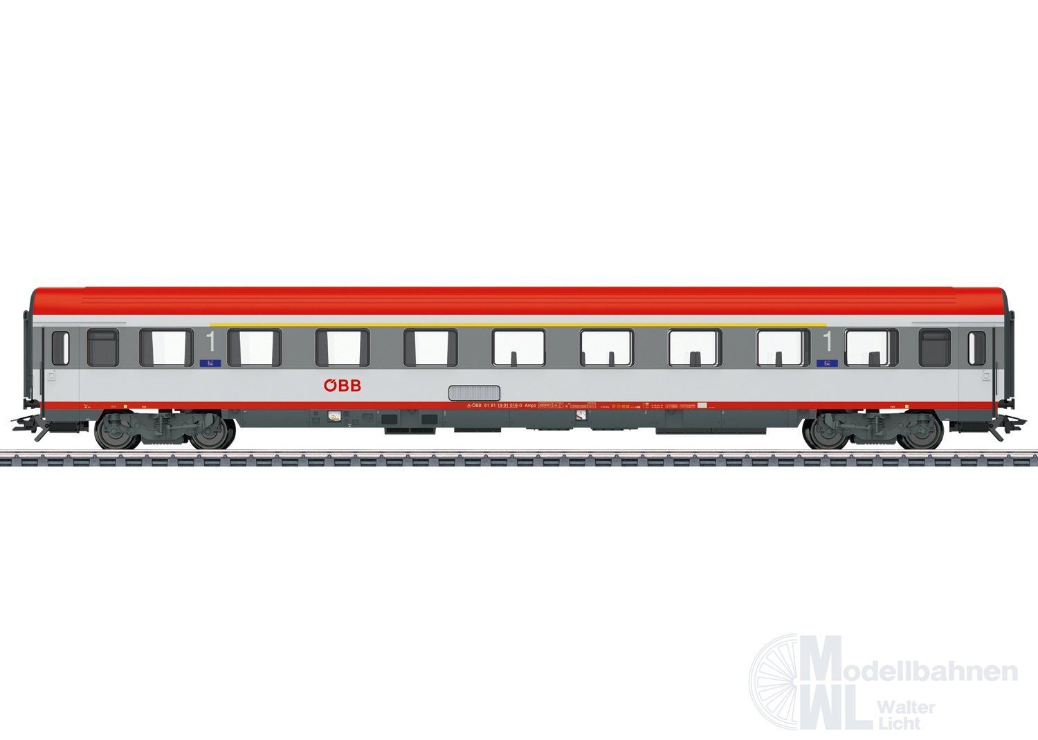 Märklin 42732 - Personenwagen ÖBB Ep.VI 1.Kl. Ampz H0/WS