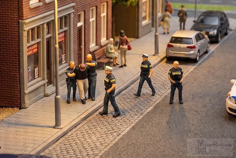 Faller 155624 - Polizisten NL N 1:160