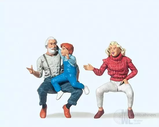 Preiser 45113 - Opa, Enkel Spur G